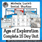 Age of Exploration Complete 15 Day Unit for World History or Euro