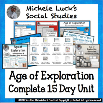 Preview of Age of Exploration Complete 15 Day Unit for World History or Euro