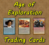 Age of Exploration / Discovery Trading Cards