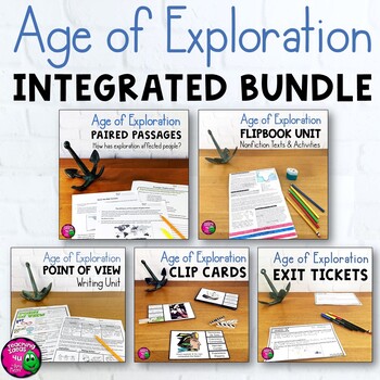 Preview of Age of Exploration & ELA Integrated Bundle: Reading, Writing & Social Studies