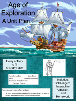 Preview of Age of Exploration: A Unit Plan