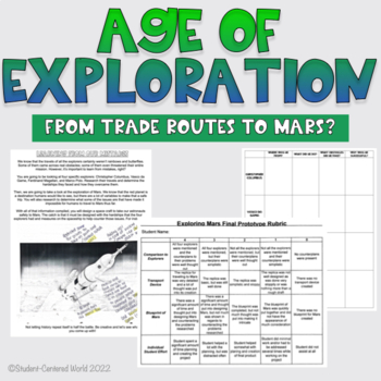 Preview of Age of Exploration - European Explorers - Comparison to Mars Exploration