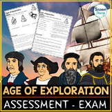 Age of Exploration Exam | Explorers Test Quiz Review Europ