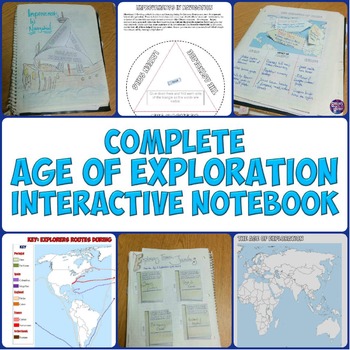 Preview of Age of Exploration Interactive Notebook Activities & Worksheets