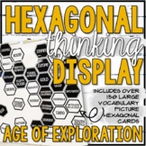 Age of Exploration Large Hexagonal Cards (Bulletin Board o