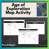 Age of Exploration Map Assignment: Routes of Explorers & L