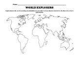 Age of Exploration Mapping Worksheet (World Explorers)