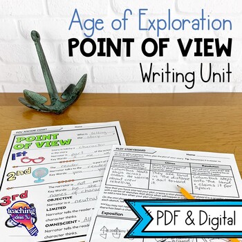 Preview of Age of Exploration Narrative Writing Unit: Point of View & Historical Fiction