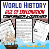Age of Exploration Passage With Comprehension & Crossword 