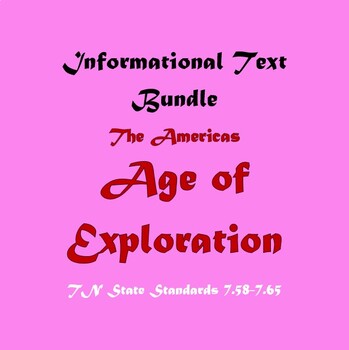 Preview of Age of Exploration (TCAP & TNReady Review! TN 7.58-7.65)