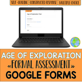 Age of Exploration Test GOOGLE FORMS | Distance Learning