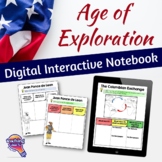 Age of Exploration U.S. History DIGITAL Interactive Notebook 