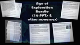 Age of Exploration Ultimate Bundle: 16 PPTs, primary sourc