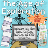 Age of Exploration Vocabulary Unit for Google and OneDrive