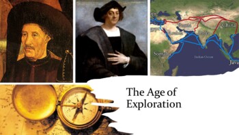 Preview of Age of Exploration and Discovery (1400s-1500s) - PowerPoint and Guided Notes