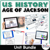Age of Jackson Activities Bundle | Andrew Jackson Presiden
