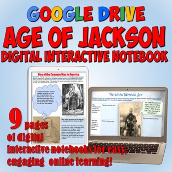 Age of Jackson Google Drive Interactive Notebook by ...