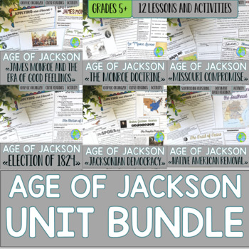 Preview of Age of Jackson UNIT BUNDLE
