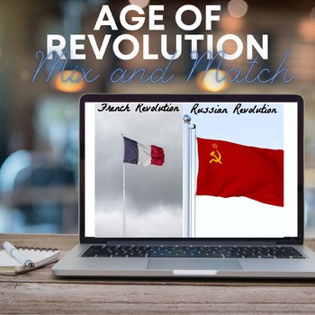 Preview of Age of Revolution Event Match - French Revolution/Russian Revolution Compare