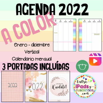 Preview of Agenda 2022 Color EntreiPadsyCuadernos