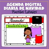 Agenda Digital Diaria de Navidad | Christmas Daily Digital