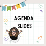 Agenda Slides Colorful Banner
