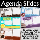 Agenda Slides: Google Slides and PDF
