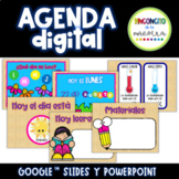 Agenda Virtual Editable - Google™ Slides o Powerpoint