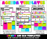 Agenda and Small Group Templates | PPT and Google Slides |