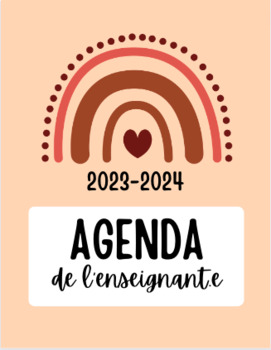 Preview of Agenda d'enseignant.e 2023-24 (PDF) // Teacher planner 2023-24 (PDF, in French)