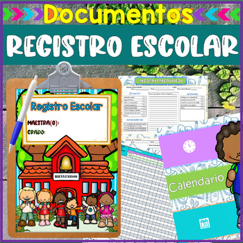 Preview of Agenda o Registro Escolar 2023-2024
