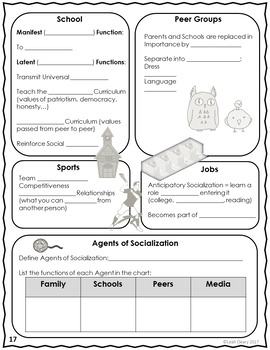 agents socialization definition socialisation