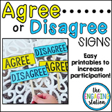Agree/Disagree Signs