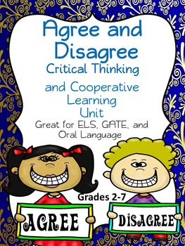 Preview of Agree and Disagree Critical Thinking Unit