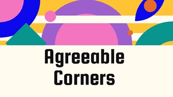 Preview of Agreeable Corners / Trivia