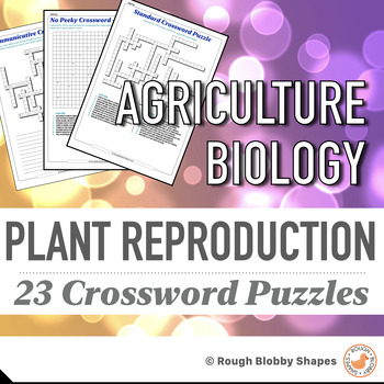 Preview of Agriculture - Biology - Plant Reproduction - Crosswords