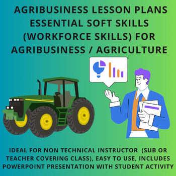 Preview of Agribusiness Lesson Plans : Soft Skills (Workforce Skills) for Ag Ed Students