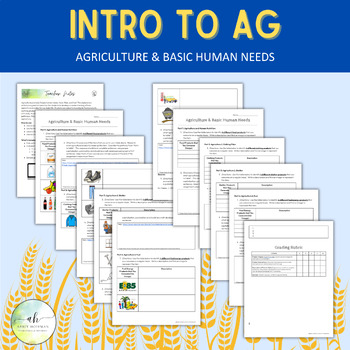 Preview of Agriculture & Basic Human Needs - Mini Research