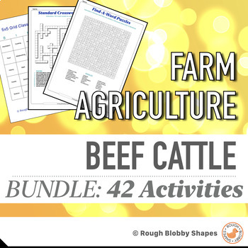 Preview of Agriculture - Beef Cattle - Bundle