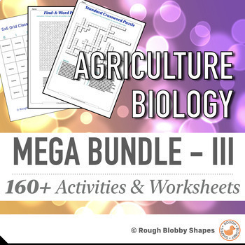 Preview of Agriculture - Biology - MEGA BUNDLE III