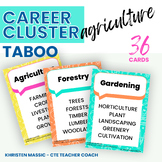 Agriculture Career Cluster Taboo Game for Middle School an