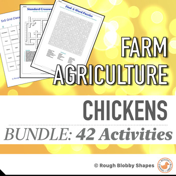 Preview of Agriculture - Chickens - Bundle