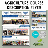 Agriculture Course Description Flyer