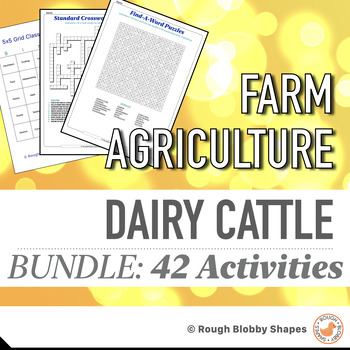 Preview of Agriculture - Dairy Cattle - Bundle