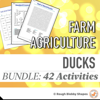 Preview of Agriculture - Ducks - Bundle