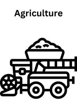 Preview of Agriculture Farming Coloring Page