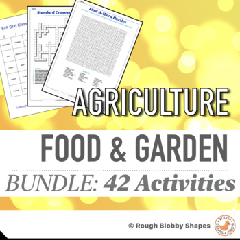 Preview of Agriculture - Food & Garden - BUNDLE