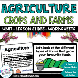 Agriculture Farm & Crops Activities, Unit, Slides, Reading