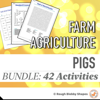 Preview of Agriculture - Pigs - Bundle