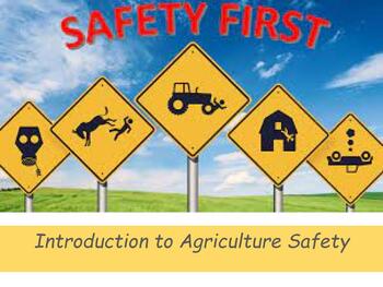 Preview of Agriculture Safety Google slide set